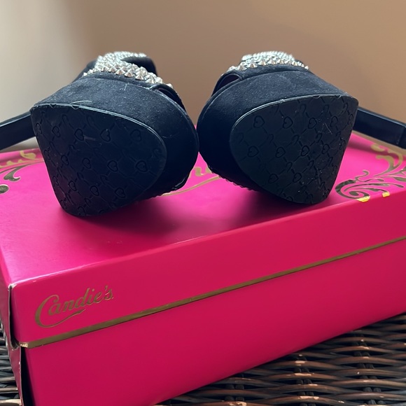 Candies Studded Heels size 7.5 - Picture 3 of 4